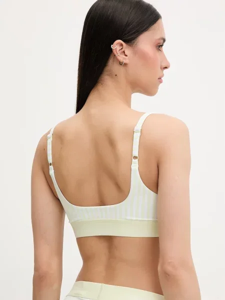 Calvin Klein biustonosz kąpielowy zielony