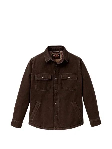 Geacă cămașă Filson din fleece maro