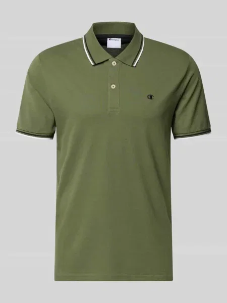 Koszulka polo o kroju slim fit z naszywanym logo Champion