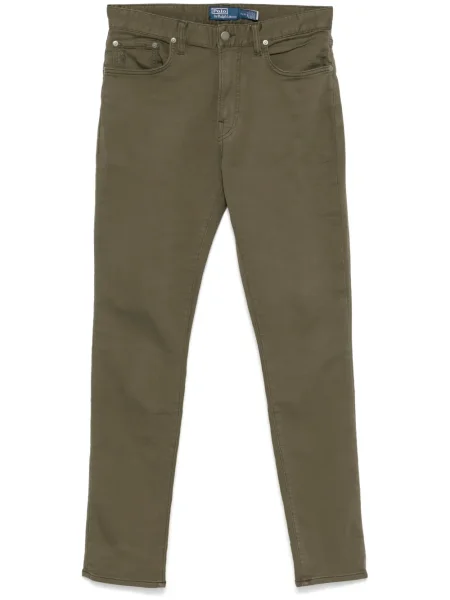 Pantaloni Polo Ralph Lauren de catifea cord gri