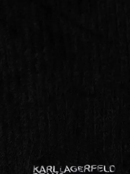 Karl Lagerfeld Jeans šal črna