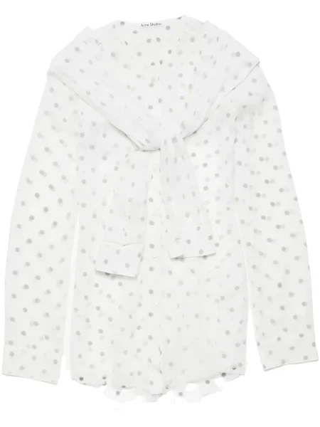 Bluză Acne Studios alb