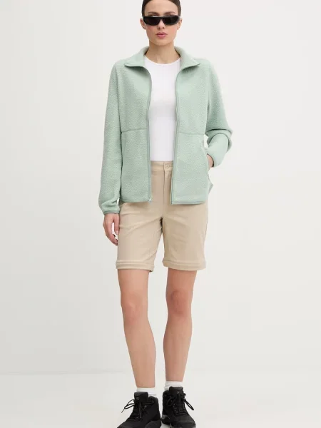 Jack Wolfskin кофта яка розстібається флісова Lite Curl