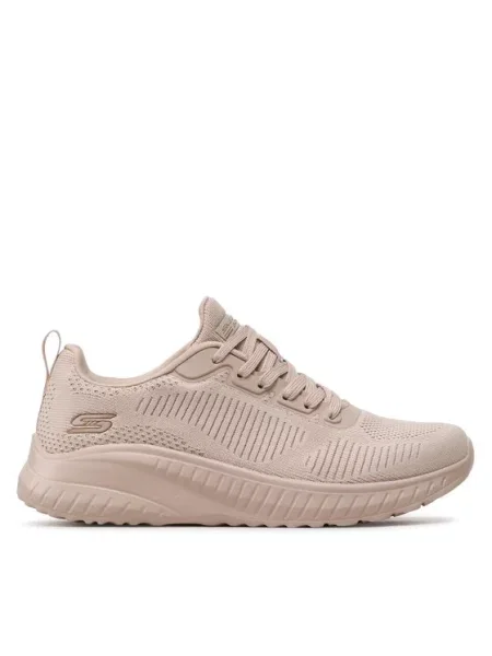Buty SKECHERS BOBS SQUAD Nago beżowe