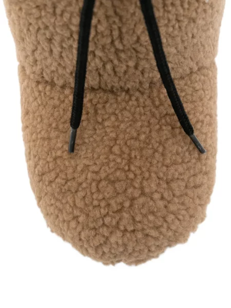 Botki dziecięce Moschino brązowe