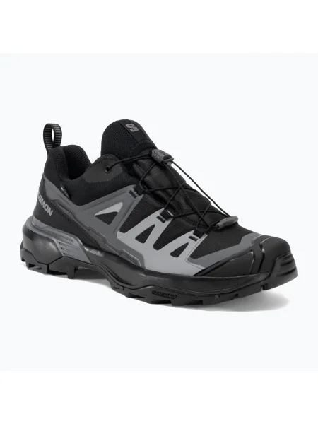 Мъжки туристически обувки Salomon X Ultra GTX black/magnet/quiet shade черно