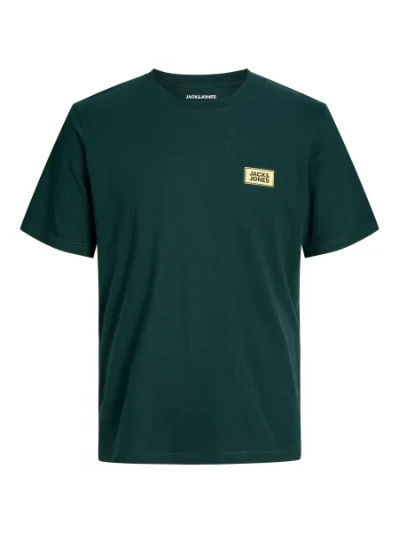 JACK & JONES Tricou JJRUSH bleumarin / deschis galben