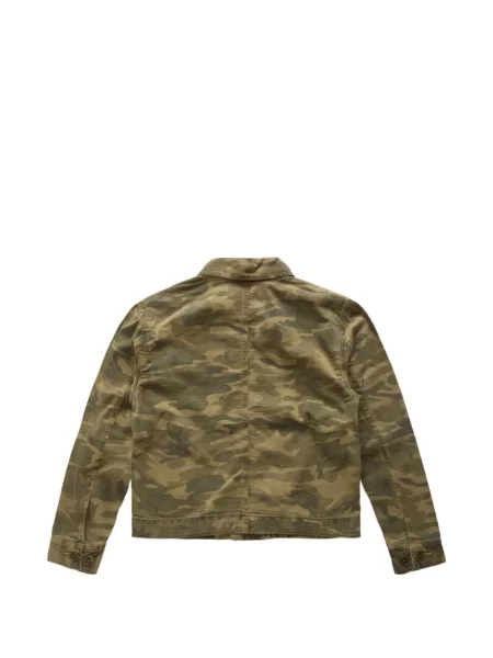 Geacă Amo cu model camuflaj verde