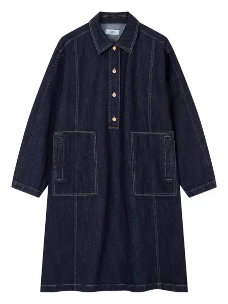 Rochie din denim Studio Tomboy până la genunchi de costum albastru