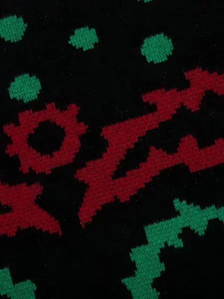 Hanorac cu glugă Rhude tricotate cu model paisley negru
