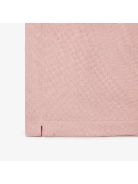 Lacoste Koszulka Polo Oryginał Petit Piqué różowa