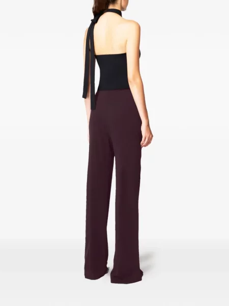 Pantaloni Wolford din crep negru