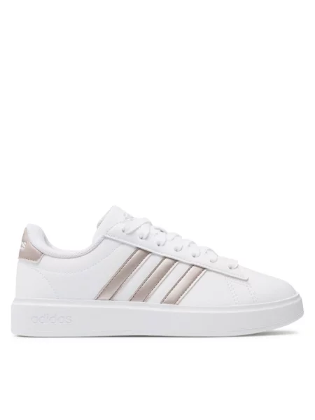 Sneakersy adidas białe