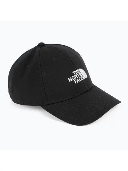 Klasická kšiltovka The North Face s aplikacemi černá