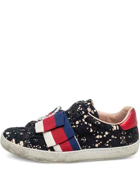 Tenisky Gucci Pre-owned černé