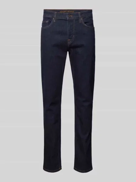 Jeansy w kroju regular fit z kontrastowymi przeszyciami model Mitch' Joop! Jeans