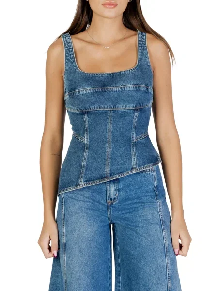 Top Colcci niebieski