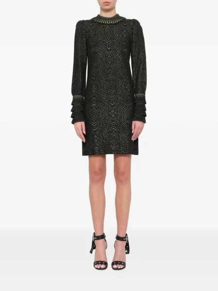 Rochie mini Lanvin cu volane negru