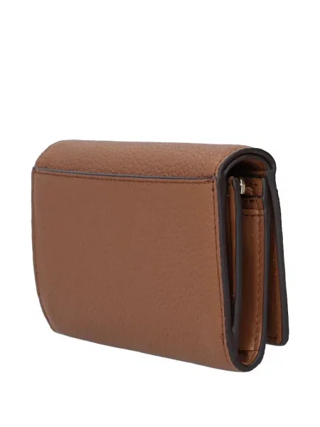 Portofel Michael Michael Kors cu broderie plisat negru