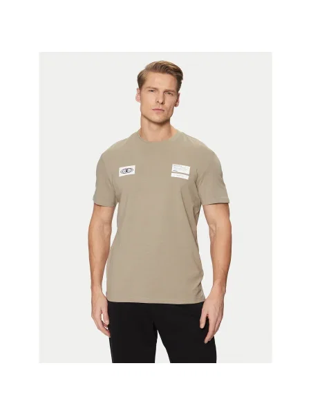 Guess Póló Regular Fit bézs