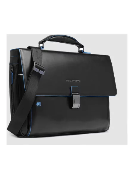 Torba na laptopa Piquadro czarna