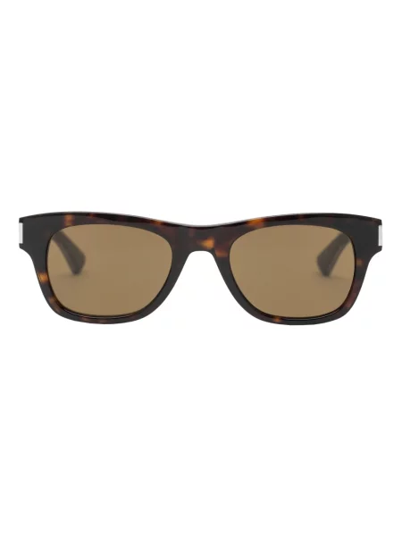 Okulary przeciwsłoneczne Saint Laurent brązowe