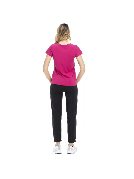 Scurt tricou Leone 1947 cu mâneci scurte roz