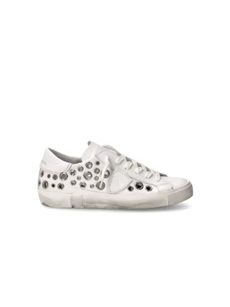 Buty do tenisa Philippe Model skórzane do tenisa białe