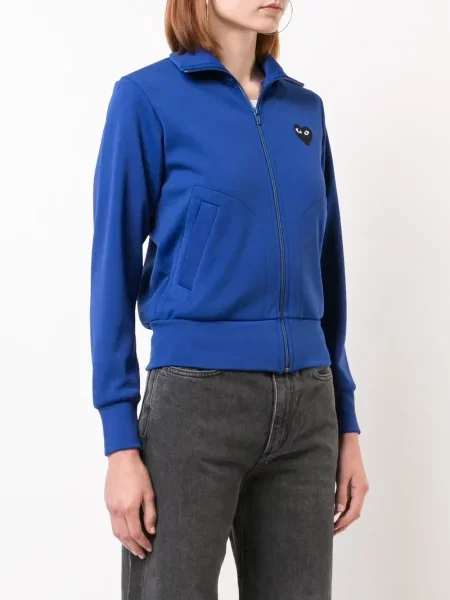 Kurtka Comme Des Garcons Play niebieska