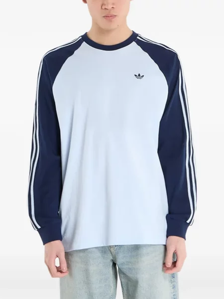 Φούτερ Adidas με λεοπαρ μοτιβο μπλε