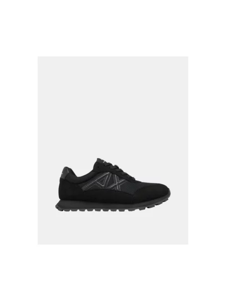 Sneakers Armani Exchange negru