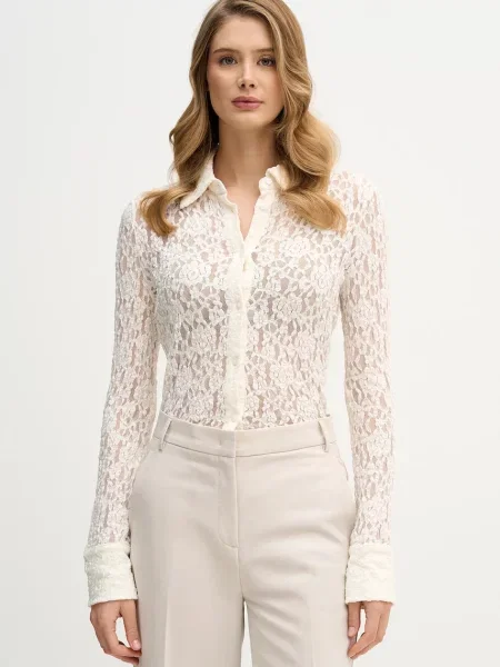 Риза Sisley бежово