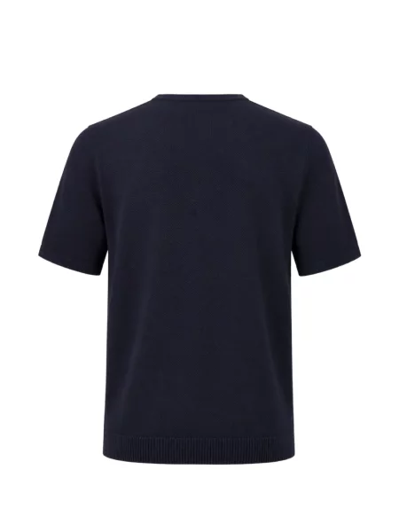 Tricou Roberto Collina tricotate albastru