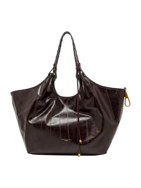 Shopperka Gianni Chiarini skórzana brązowa