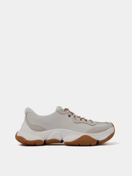 Кожаные повседневные кроссовки Camper белые