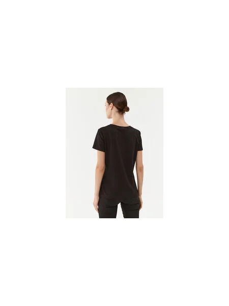 Guess Póló Regular Fit fekete