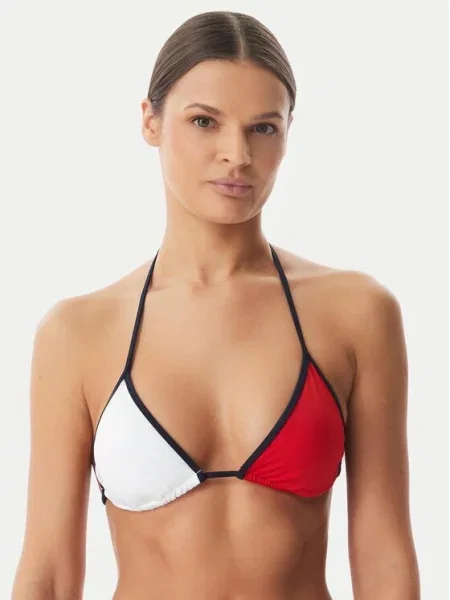 Tommy Hilfiger Góra od bikini czerwony
