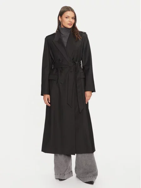 IVY OAK Вовняне пальто Colette Oversize чорний