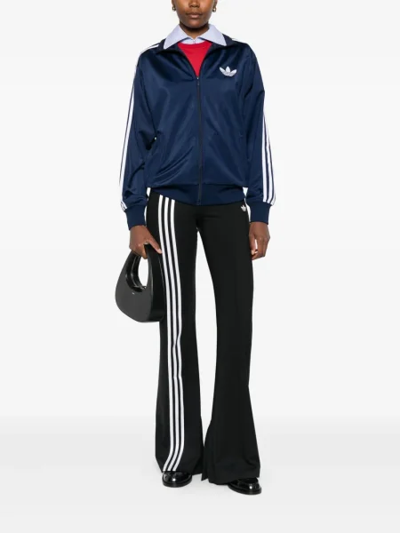 Pantaloni Adidas cu dungi negru