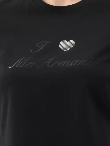 Футболка Emporio Armani чорна