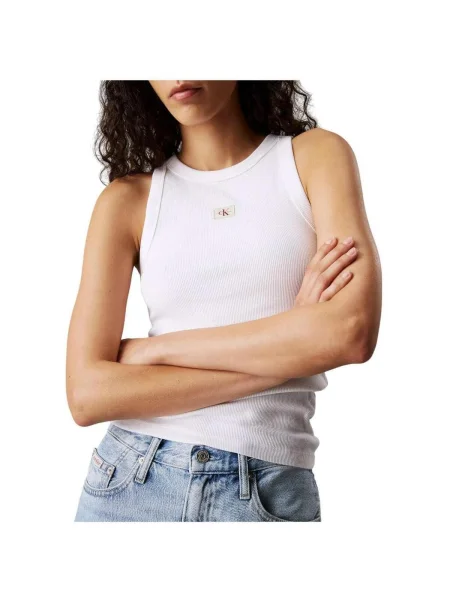 Top Calvin Klein Jeans alb