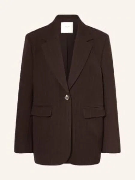 Neo Noir Oversized Sako Gaby tmavě hnědá