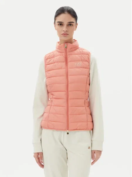 Emporio Armani Športová vesta oranžová