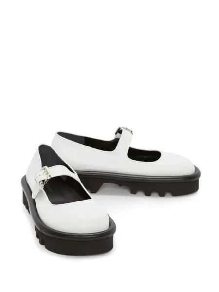 Iš natūralios odos bateliai Jw Anderson chunky balta