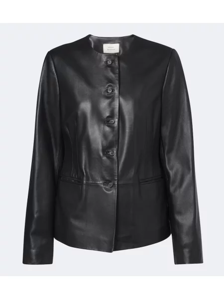 Geanta de piele Loulou De Saison negru