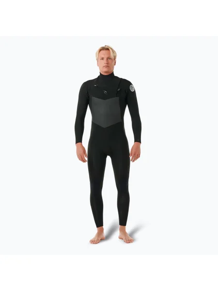 Olcsóbban. Férfi Rip Curl Dawn Patrol Chest Zip fürdőruha sötét navy. Méret: L fekete