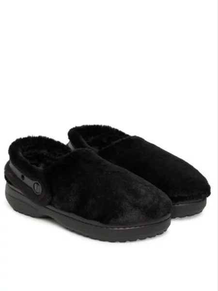 Жіночі Капці Crocs текстиль чорний