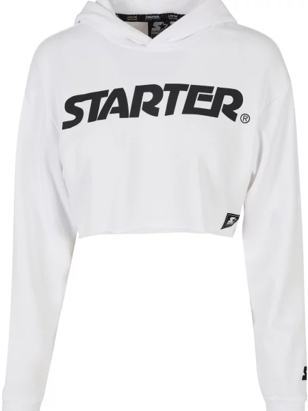 Pulover Starter Black Label obrezano bela