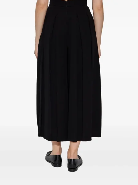 Pantaloni Max Mara plisate negru