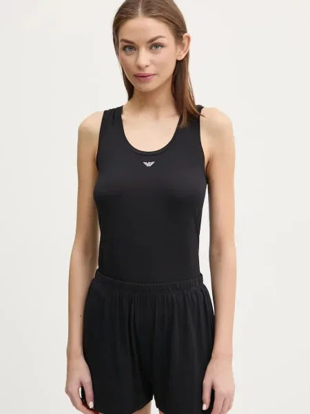 Top Emporio Armani Underwear črna